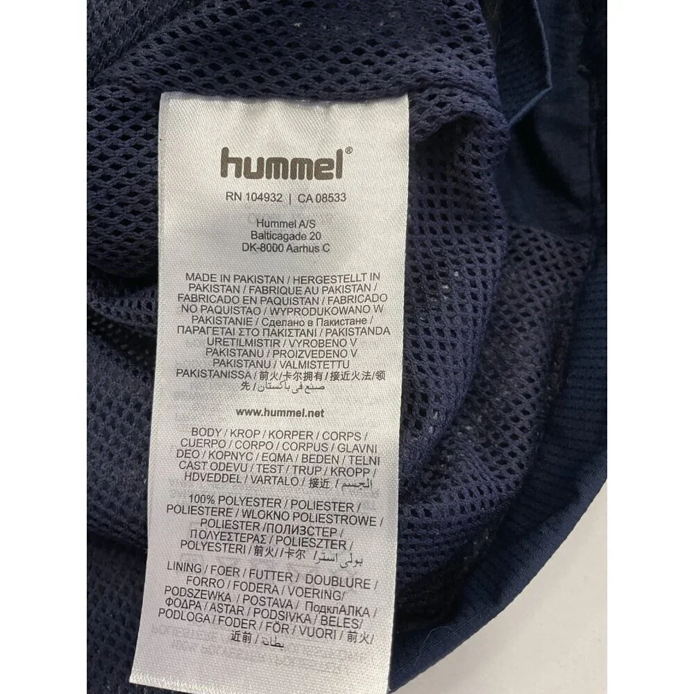 NWT Everton FC Hummel Football Training Windbreaker Jacket Zip-Up Children’s YM